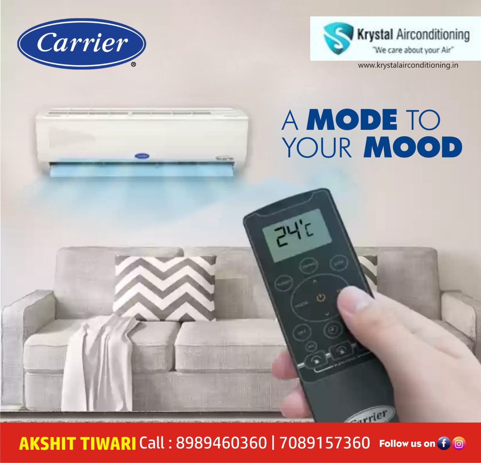 Best Carrier AC Dealer In Dhar